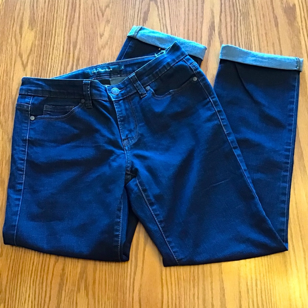 Jeans Cropped Pants Calvin Klein Cuffed 4